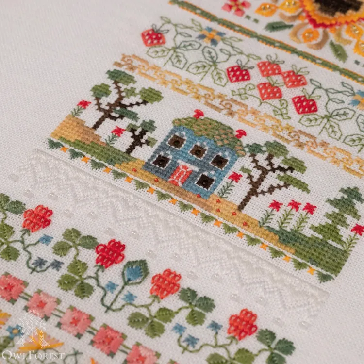 Схема для вышивания «Цвет лета»