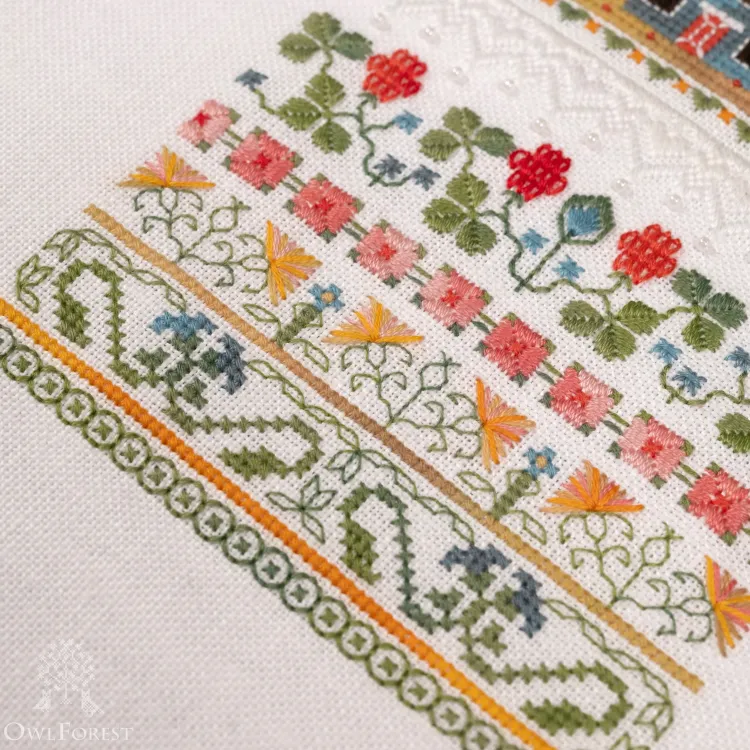 Схема для вышивания «Цвет лета»