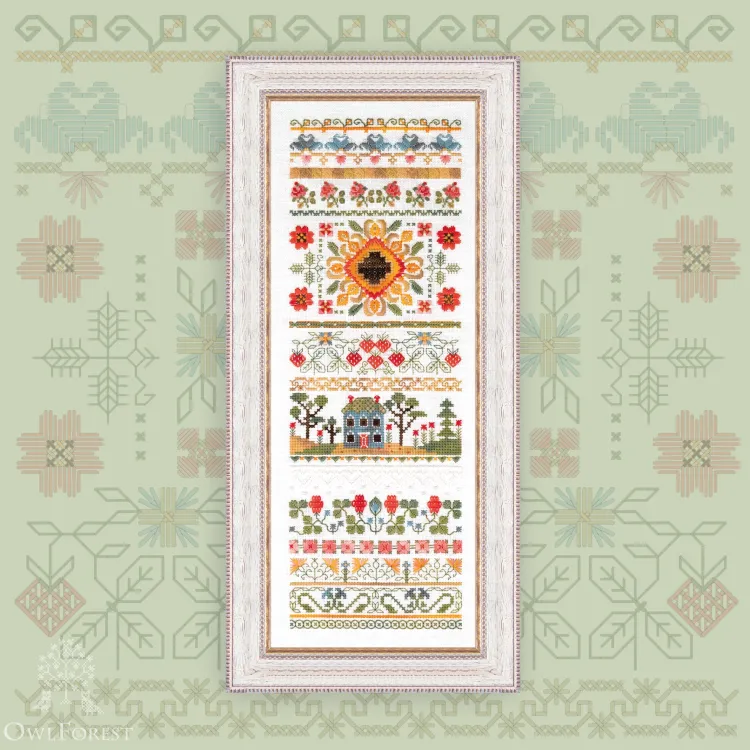 Схема для вышивания «Цвет лета»