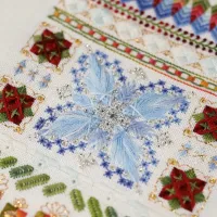 Электронная схема «Цвет зимы»