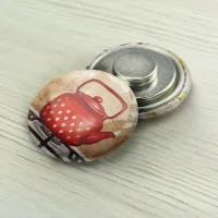 Магнитный держатель «Чайник в горошек»