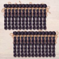 Набор ниток OwlForest для схемы «Королевские павлины» (DMC) 