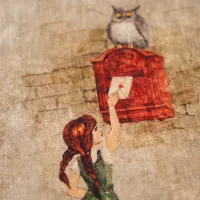 Сумка-шоппер «Почтовые совы»