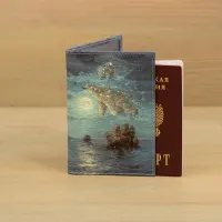 Обложка на паспорт «Звёздные медведи»