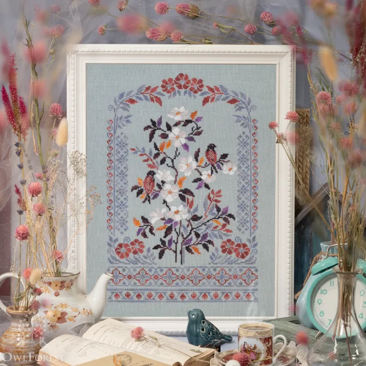 Схема для вышивания «Туманное утро»