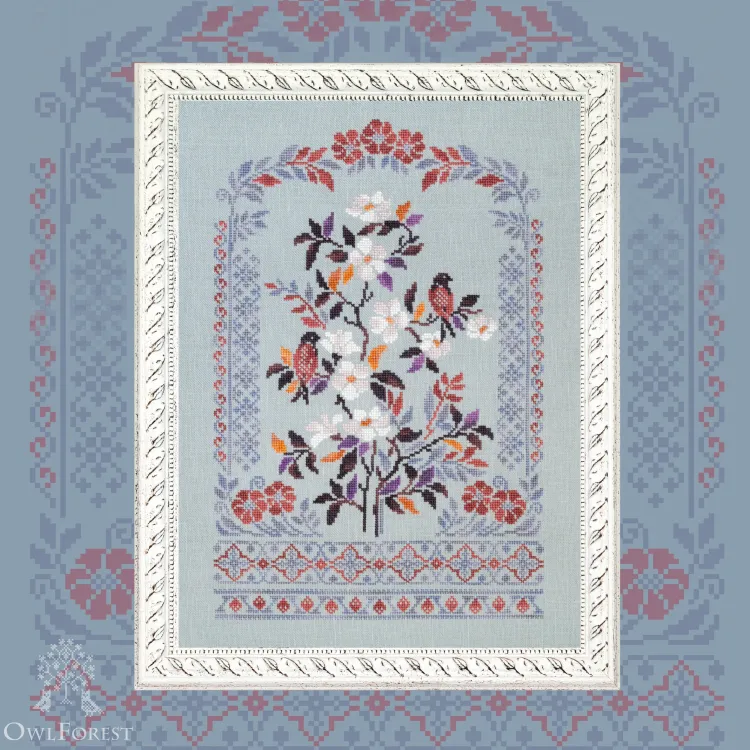 Схема для вышивания «Туманное утро»