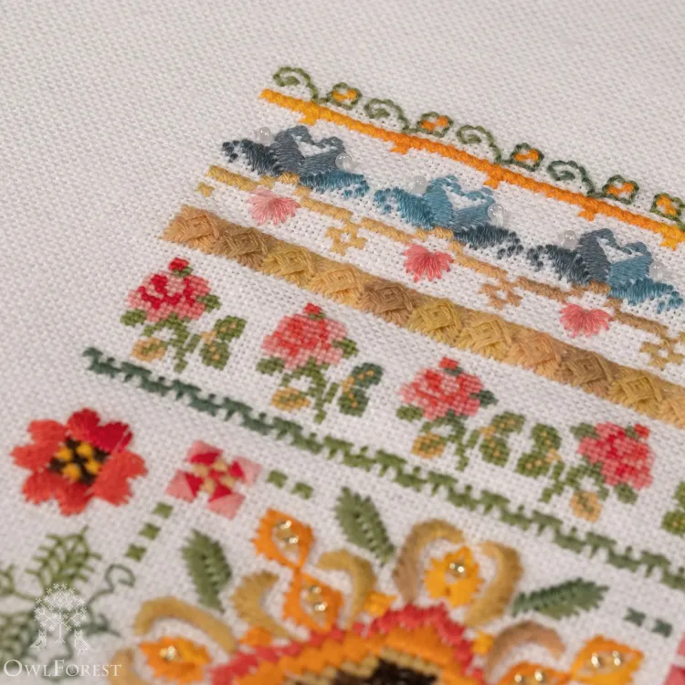 Электронная схема «Цвет лета»