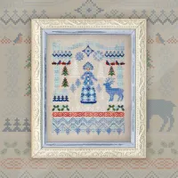 Схема для вышивания «Снегурочка»