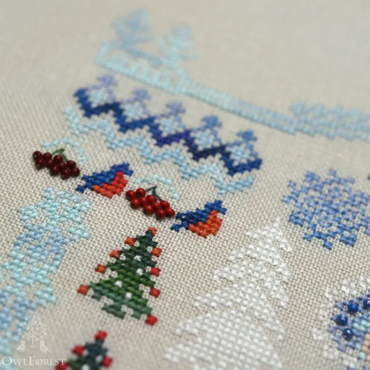 Схема для вышивания «Снегурочка»