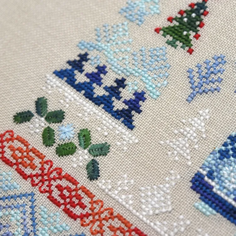 Схема для вышивания «Снегурочка»