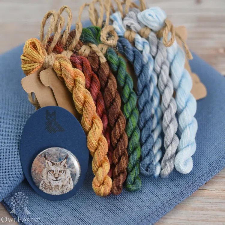 Набор для вышивания «Гиперборея. Рысь»