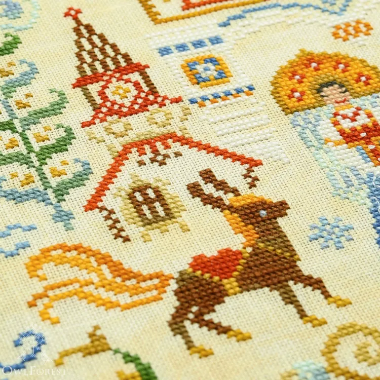 Схема для вышивания «Конёк-горбунок»