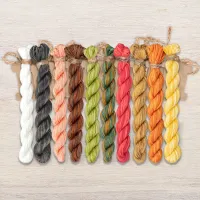 Набор ниток OwlForest для схемы «Матрёшки» (ПНК)