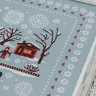 Схема для вышивания «Зимние сюжеты. Дворик» 