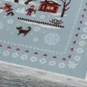 Схема для вышивания «Зимние сюжеты. Дворик» 