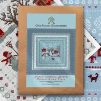 Схема для вышивания «Зимние сюжеты. Дворик» 
