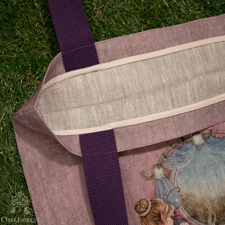 Сумка-шоппер «Феечка и ландышевый чай»