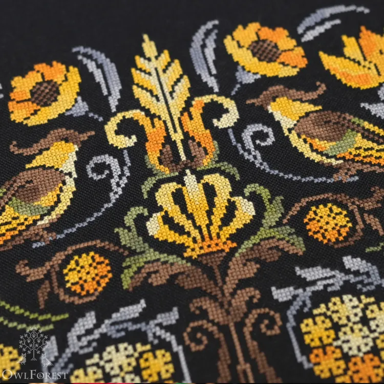 Электронная схема «Ночные трели янтарных птиц»