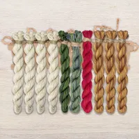 Набор ниток OwlForest для схемы «Пряничный Новый год» (ПНК)