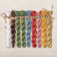 Набор ниток OwlForest для схемы «Цвет лета» (DMC)