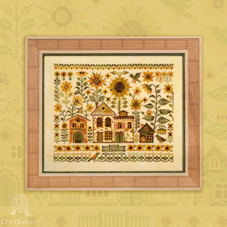 Электронная схема «Подсолнечные домики»