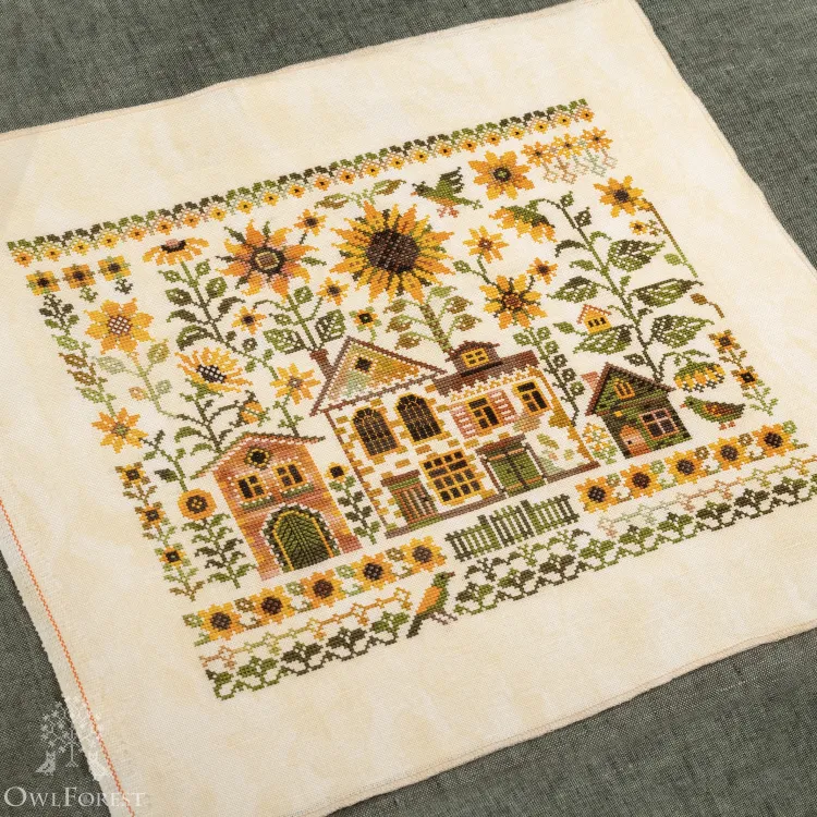 Электронная схема «Подсолнечные домики»