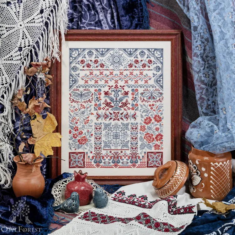 Схема для вышивания «Южный край»