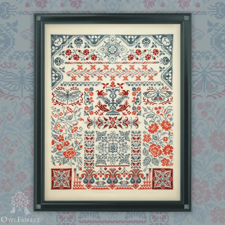 Схема для вышивания «Южный край»