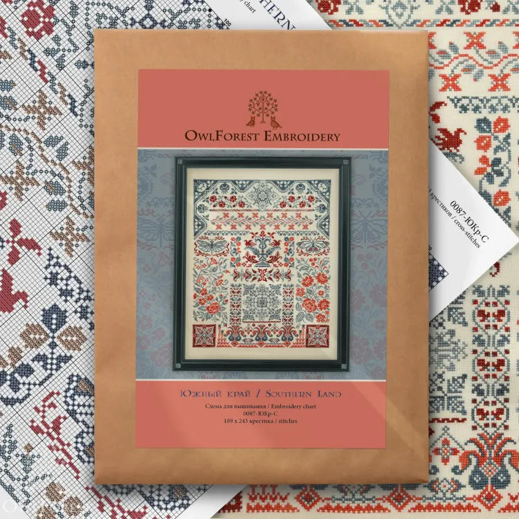 Схема для вышивания «Южный край»