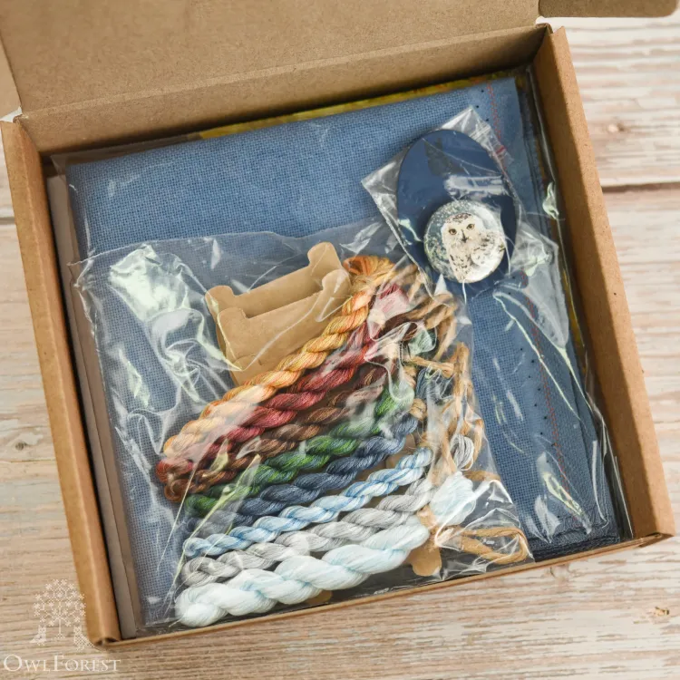 Набор для вышивания «Гиперборея. Полярная сова»