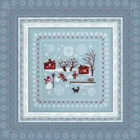 Электронная схема «Зимние сюжеты. Дворик»