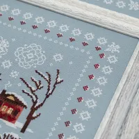 Электронная схема «Зимние сюжеты. Дворик»