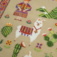 Схема для вышивания «Ламы»