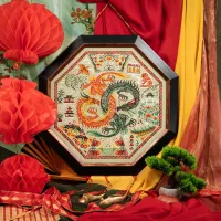 Набор для вышивания «Два дракона» 