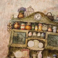 Сумка-шоппер «Буфет с совами»