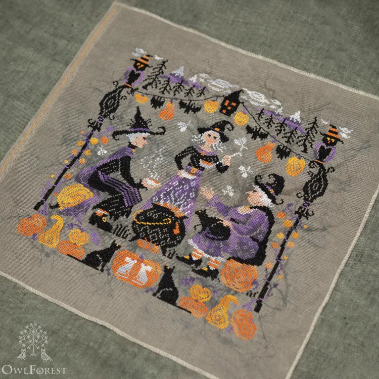 Набор для вышивания «Тыквенная каша»