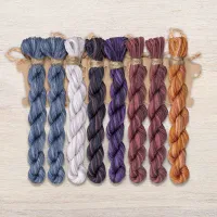 Набор ниток OwlForest для схемы «Туманное утро» (DMC)