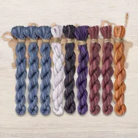 Набор ниток OwlForest для схемы «Туманное утро» (DMC)