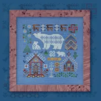 Набор для вышивания «Гиперборея. Белые медведи»