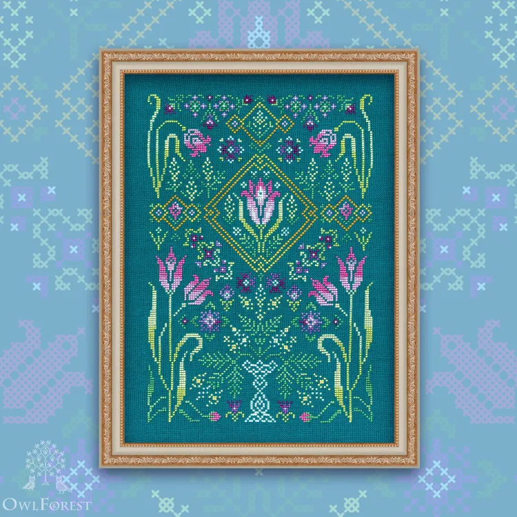 Электронная схема «Тюльпаны»