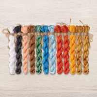 Набор ниток OwlForest для схемы «Конёк-горбунок» (DMC)