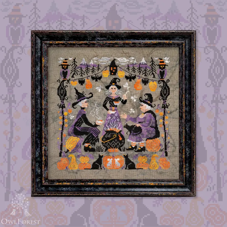 Схема для вышивания «Тыквенная каша»