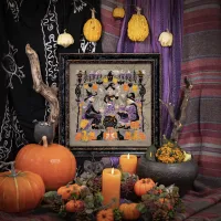 Схема для вышивания «Тыквенная каша»