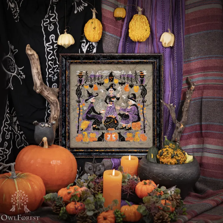 Схема для вышивания «Тыквенная каша»