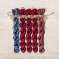 Набор ниток OwlForest для схемы «Северный край» (DMC)