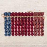 Набор ниток OwlForest для схемы «Северный край» (DMC)