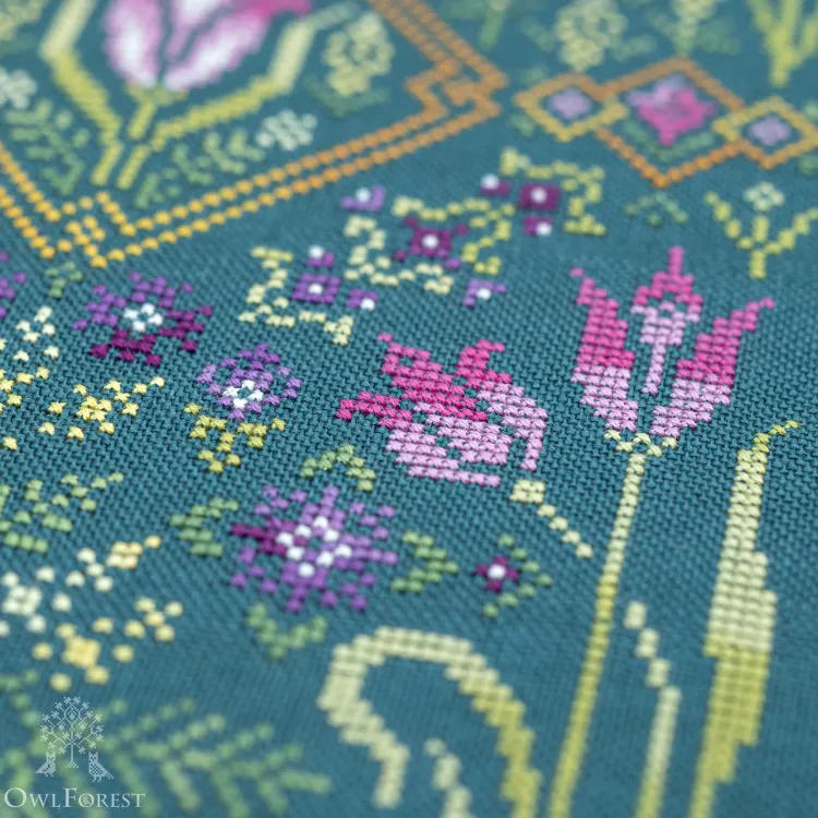 Схема для вышивания «Тюльпаны»