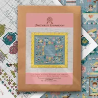 Схема для вышивания «Счастливое детство. Метрика для девочки»