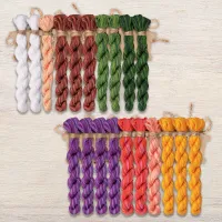 Набор ниток OwlForest для схемы «Ламы» (DMC)