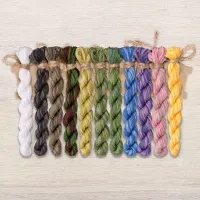 Набор ниток OwlForest для схемы «Пасека» (DMC)